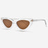 Retro 1990's Narrow Cat Eye Sunglasses Melilla